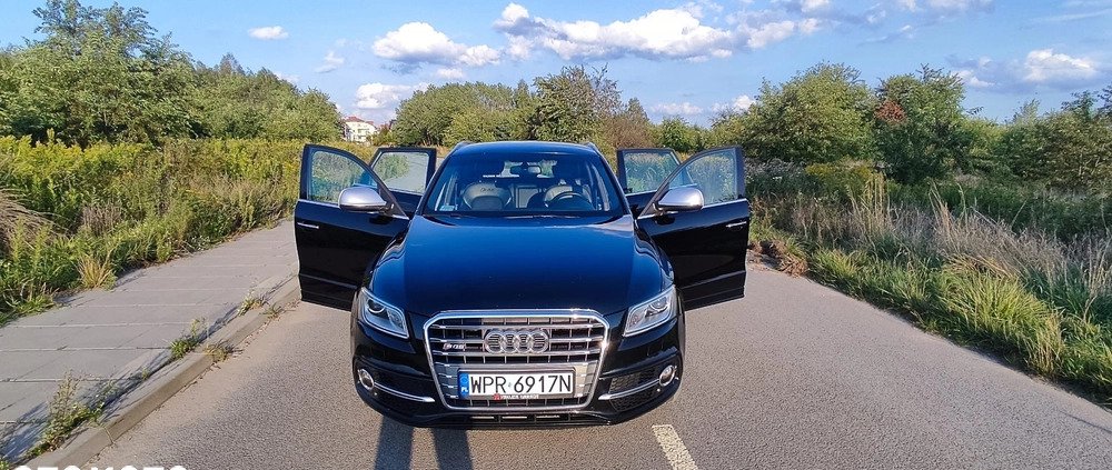 Audi SQ5 cena 84900 przebieg: 225000, rok produkcji 2014 z Marki małe 704